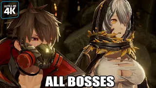 Code Vein - All Bosses (With Cutscenes) HD 1080p60 PC