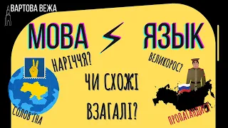 Українська мова ⚡️ російська мова. Чи так схожі? Розбиваємо міфи? Яка історія мов? Яке наріччя?