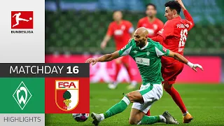 SV Werder Bremen - FC Augsburg | 2-0 | Highlights | Matchday 16 – Bundesliga 2020/21