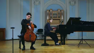 Debussy - sonata for cello and piano - Ilia Iashin, Iana Batina