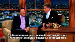 Craig Ferguson 04/08/14 Jon Hamm с субтитрами