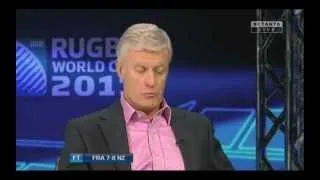 Craig Joubert - RWC 2011 Final - New Zealand V France - Post Match Analysis on the Referee