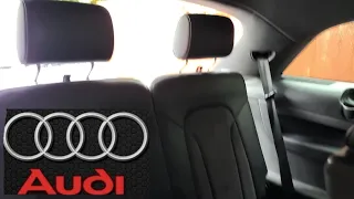 How to Put the 3rd Row Seats Up on an Audi Q7 SUV 4k 🚙