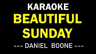 BEAUTIFUL SUNDAY ( DANIEL BOONE ) KARAOKE MUSIC BOX