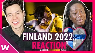 The Rasmus "Jezebel" Reaction | Finland Eurovision 2022