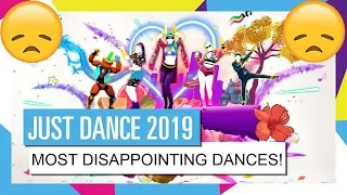 Top 5 Most Disappointing Dances on Just Dance 2019! (so far)