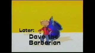 Toon Disney Up Next bumper The Weekenders to Dave the Barbarian (Early-mid 2005)