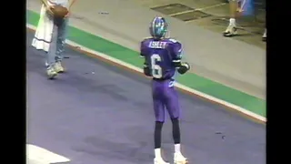 Arena Football Cleveland vs Milwaukee July 22, 1994 Quarter 3