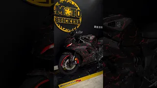 WE WILL RIDE - TILL WE DIE - Night Ride (feat. DARKSQUAD43) Yamaha R7 (official shorts)  #shorts