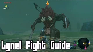 Fight This Boss DONT RUN, Easy Battle Lynel - Zelda Breath of the Wild