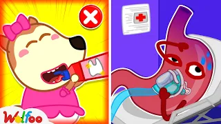 Lucy! Don't Eat Toothpaste! - Wolfoo Learns the Safety Rules for Kids | Wolfoo Family Official
