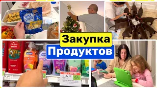 США Влог Закупка продуктов с Вовой Семейный ужин Большая семья Big big family in the USA VLOG