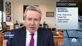 You have to remember the Fed's policy acts with a lag, says fmr. Fed official Randal Quarles