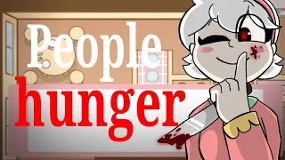 🥩People hunger meme🍖// Bonnie's Bakery// *unfinished animation