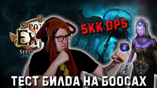 ТЕСТ БИЛДА НА БОССАХ! 5кк ДПС против АУЛА, МЕЙВЕН, ШЕЙПЕРА | Path of Exile