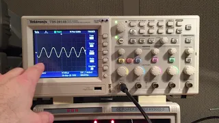 Oscilloscope trigger