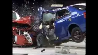 IIHS -  Crash Test compatibility fail -  Toyota Camry vs Toyota Yaris