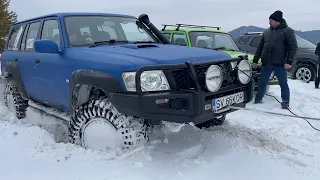 [OFF ROAD] - LADA Niva VS Dacia Duster VS Nissan Patrol Y60 2.8