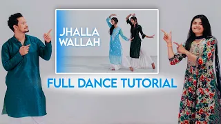Jhalla Wallah Dance Tutorial | Uttam And Minakshi | Wedding Dance Choreography | Ishaqzaade