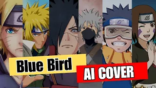 Blue Bird (Naruto OST.) AI Cover - Instrumental Cover