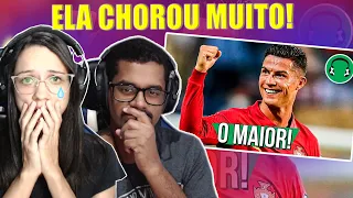 HISTÓRICO! CR7 SE TORNA O MAIOR ARTILHEIRO DAS SELEÇÕES!|Paródia We Are Young - Fun - REACT EM CASAL