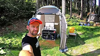 I miei setup diversi per cucinare in campeggio - cucina camping outdoor - PeschoAnvi