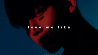 omega x - love me like ( 𝙨𝙡𝙤𝙬𝙚𝙙 & 𝙧𝙚𝙫𝙚𝙧𝙗 )