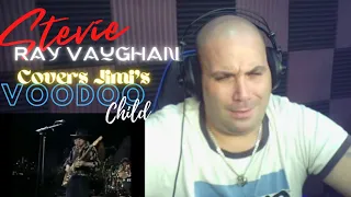 Stevie Ray Vaughan (Jimi Hendrix Voodoo Child Live Cover) Shakes - P Reacts