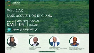 Land Acquisition in Ghana Webinar