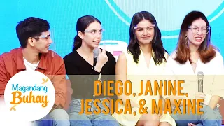 Janine, Jessica, Maxine & Diego describe Popshie Monching as a father | Magandang Buhay