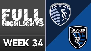 HIGHLIGHTS | Sporting Kansas City vs. San Jose Earthquakes