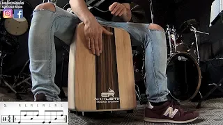 Cajon lernen #2 // lineare 8tel Rhythmen für Einsteiger