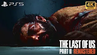 The Last Of Us: Part 2 Remastered | Part 6 - The Chalet | At 4K On PS5