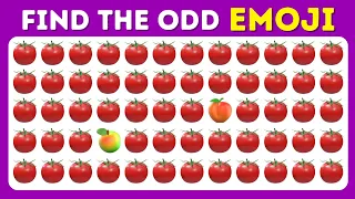 HOW GOOD ARE YOUR EYES? Find The Odd Emoji Out | Emoji Puzzle Quiz