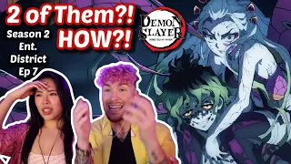 BRUH!!! WTF... 😧 | Demon Slayer Reaction S2 Ep 7 Entertainment District Arc