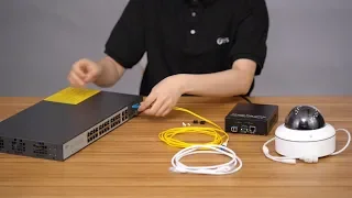 21.Применение PoE Гигабитного RJ45 - SFP Медиаконвертера | FS.COM