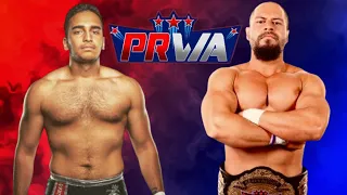 Zakar Shah vs Dante Caballero - PRWA Championship- Salinas Puerto Rico