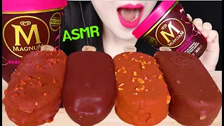 ASMR MAGNUM ICE CREAM PARTY *MAGNUM PINT, CHOCOLATE ICE CREAM 매그넘 파인트, 초콜릿 아이스크림 먹방 JANE ASMR 제인