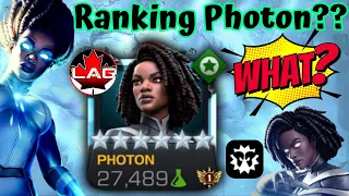 Lagacy Finally Forgiving Photon?! Max Rank + Ascension! Winter of Woe Dani #Mighty Avenger Obj! MCOC