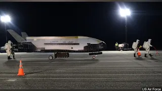 Air Force’s Mystery Space Plane Lands, Ends 2-Year Mission