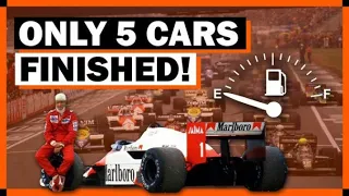 The CRAZY F1 Race Where Almost Everyone Ran Out Of Fuel