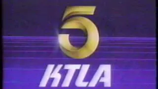 KTLA Sign On 1987