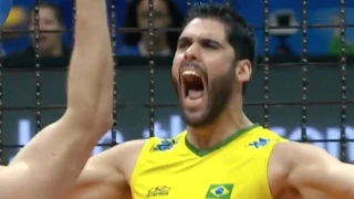 FIVB 2015 World League Finals Highlights - USA vs Brazil Men's Volleyball