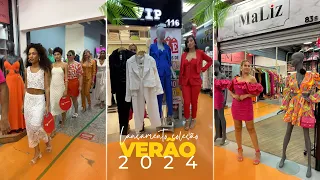 O que será tendência no verão 2024 desfile no Brás!