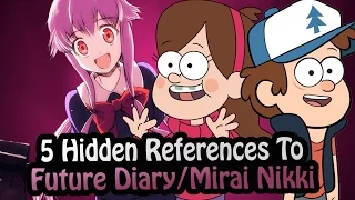 5 References To Mirai Nikki Hidden In Other Works! (Future Diary)