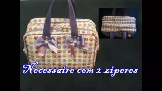 Pap - Big Bolsa Necessaire com 2 zíperes