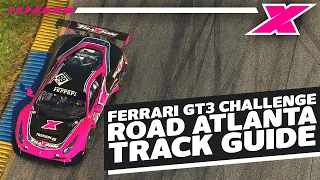 Road Atlanta | @Dave Cam iRacing Ferrari 488 GT3 Evo Track Guide