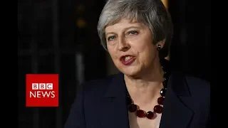 Theresa May: Cabinet has backed draft Brexit plan - BBC News