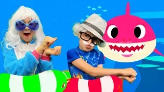 Baby Shark kids dance Song fo kids from Alex and Nastya