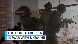 How much has the invasion of Ukraine cost Russia?